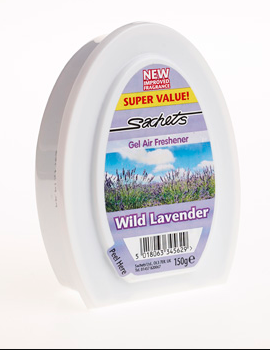Gel Air Freshener Lavender 150g 1 x 12